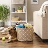 Multipurpose Pet Storage Bin Round Medium with Printing