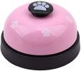 Pet Training Bell Clicker with Non Skid Base, Pet Potty Training Clock, Communication Tool Cat Interactive Device